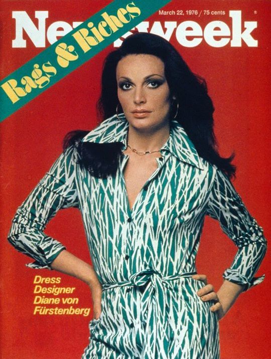 Diane Von Furstenberg - Newsweek 1976