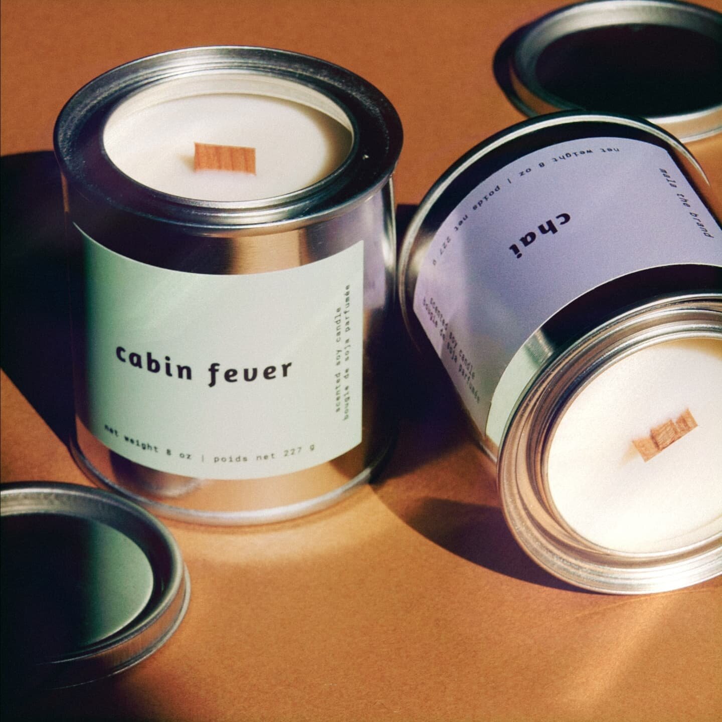 New-ish to the shop: Two scents to cozy up with this fall from @malathebrand 〰️⁠
⁠
Cabin Fever has notes Lemon, Cypress, Evergreen, Amber, Moss; perfect if you're stuck inside, but craving dewy forests hikes. ⁠
〰️⁠
Chai is sweet and rich with Clove, 