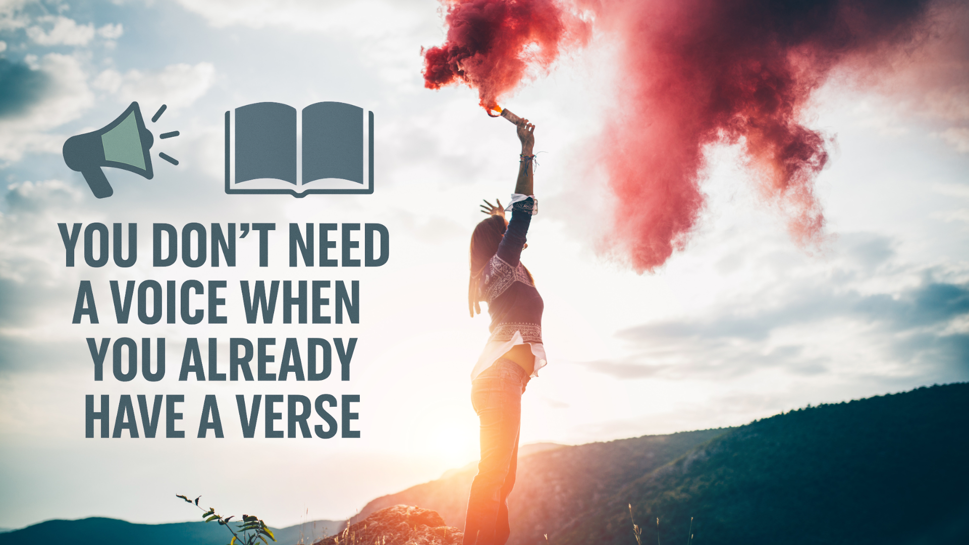 You Don't Need a Voice When You Already Have a Verse