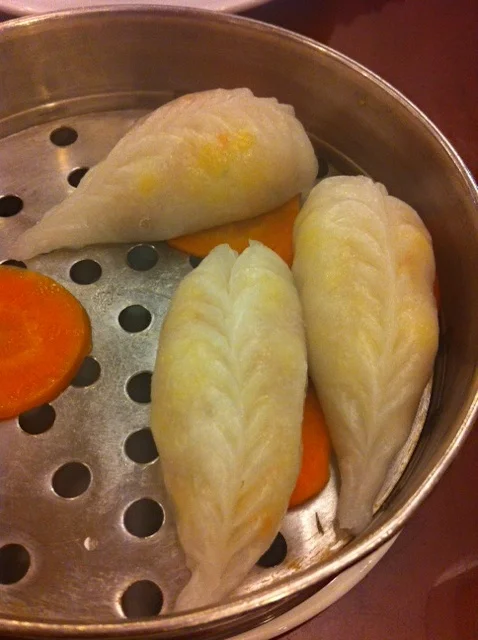 Pork and mushroom dumplings