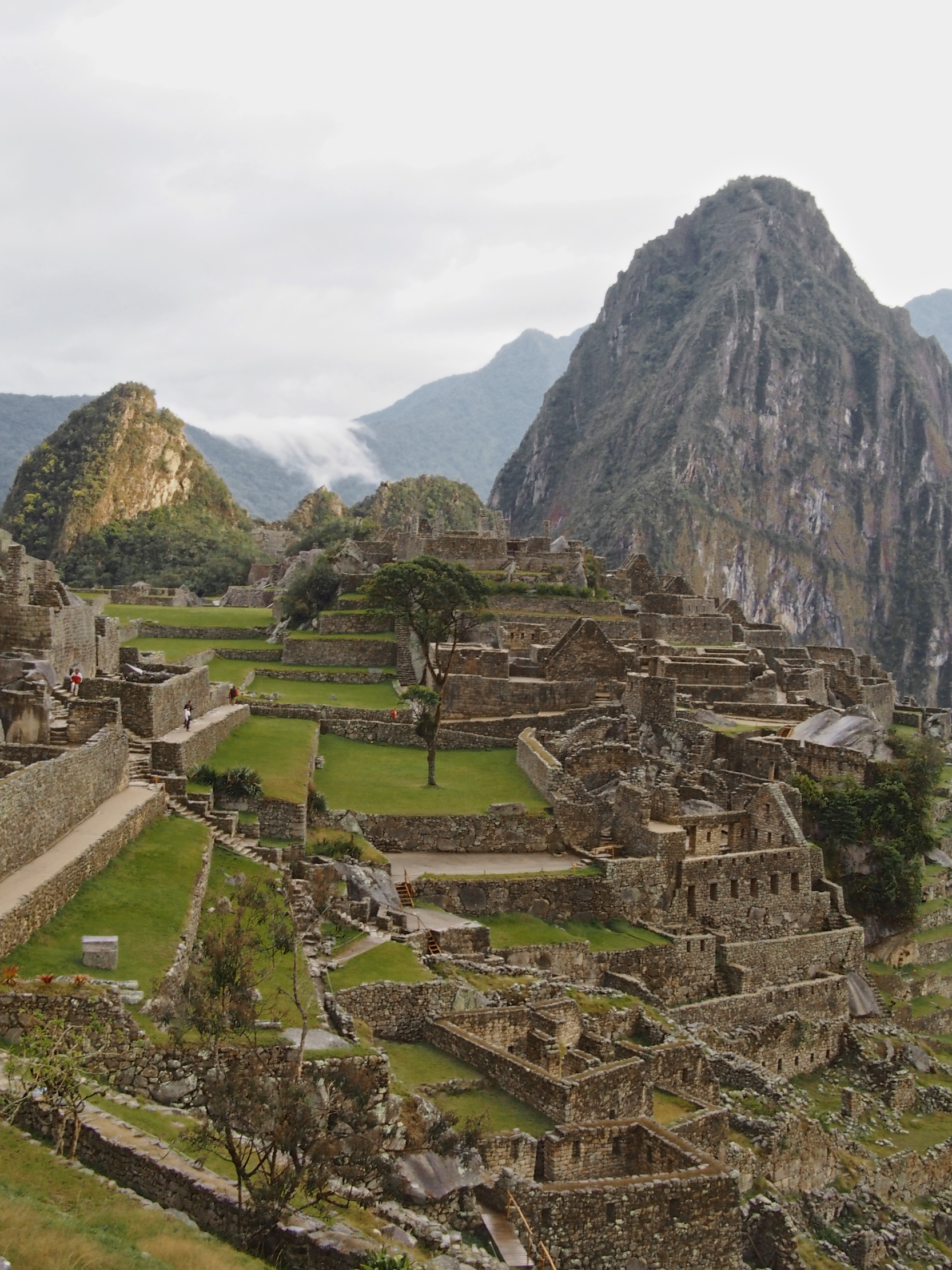 First view of Machu Picchu once you arrive to the site