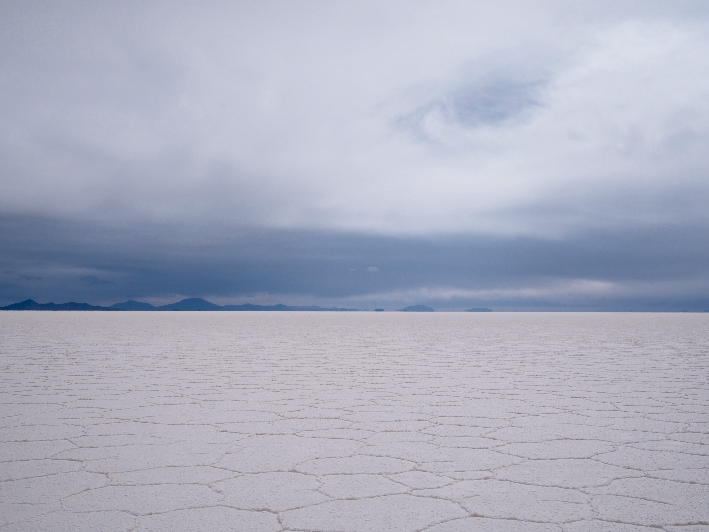 The world's largest salt flat in all its glory at 3,600 meters above sea level