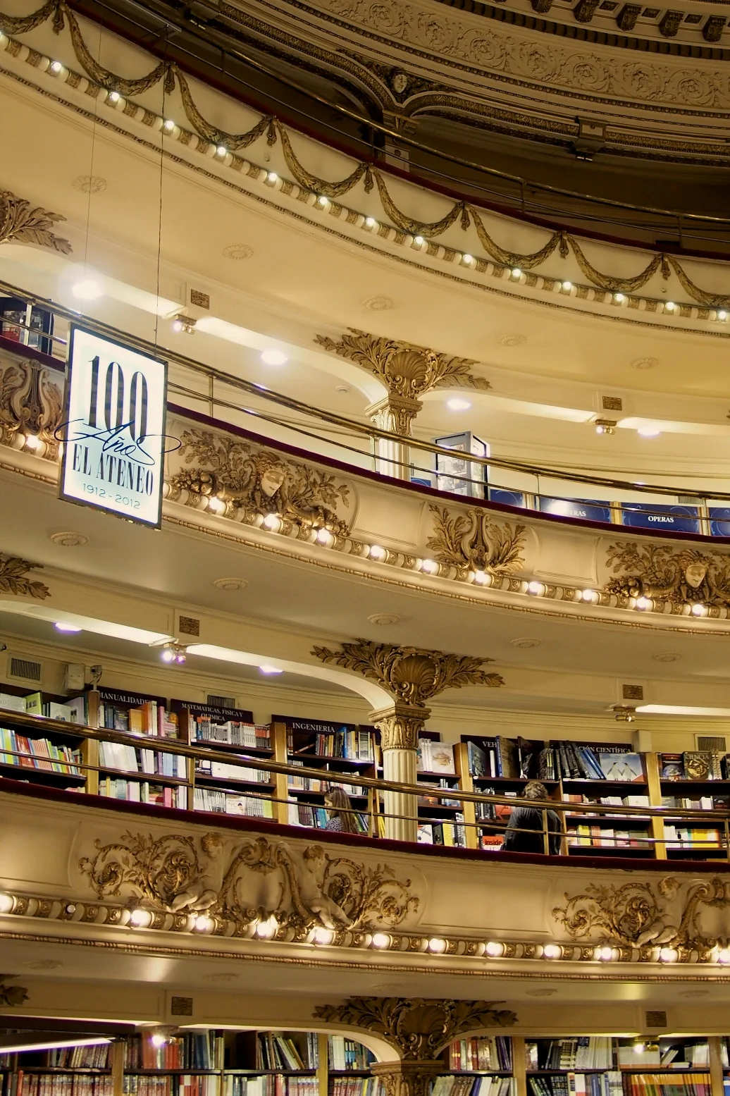 Floors and floors of books