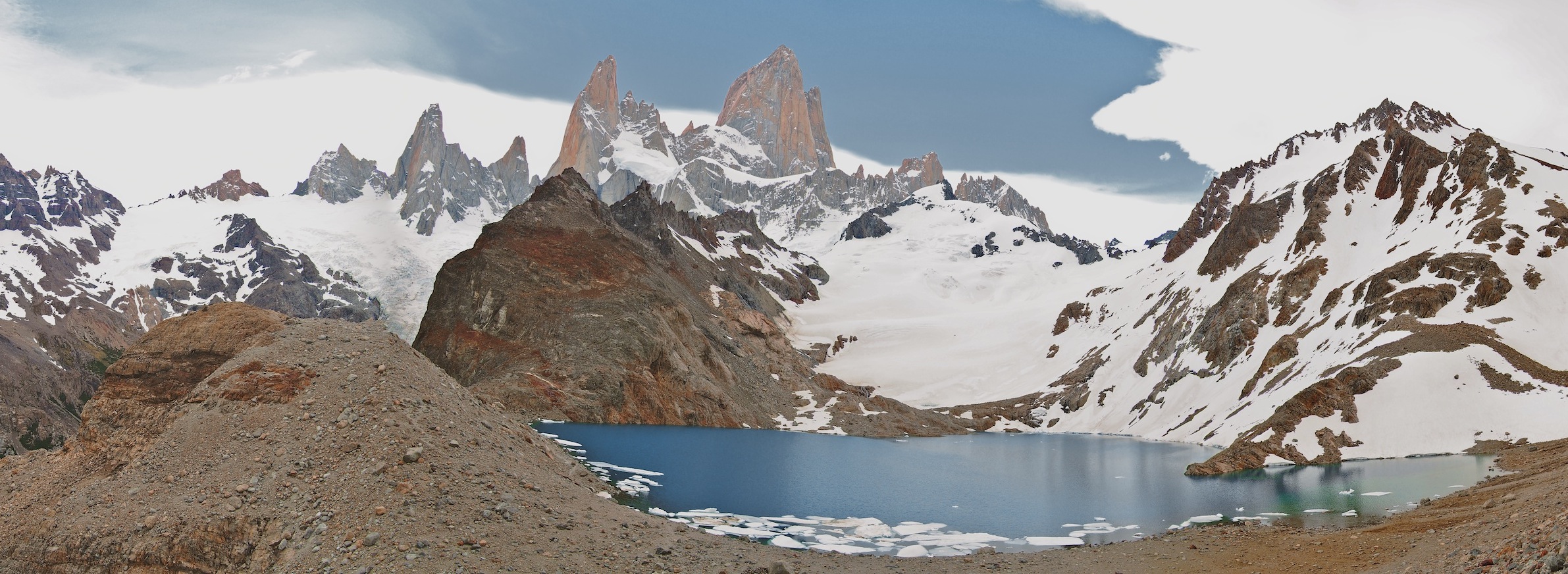 Panorama from the viewpoint