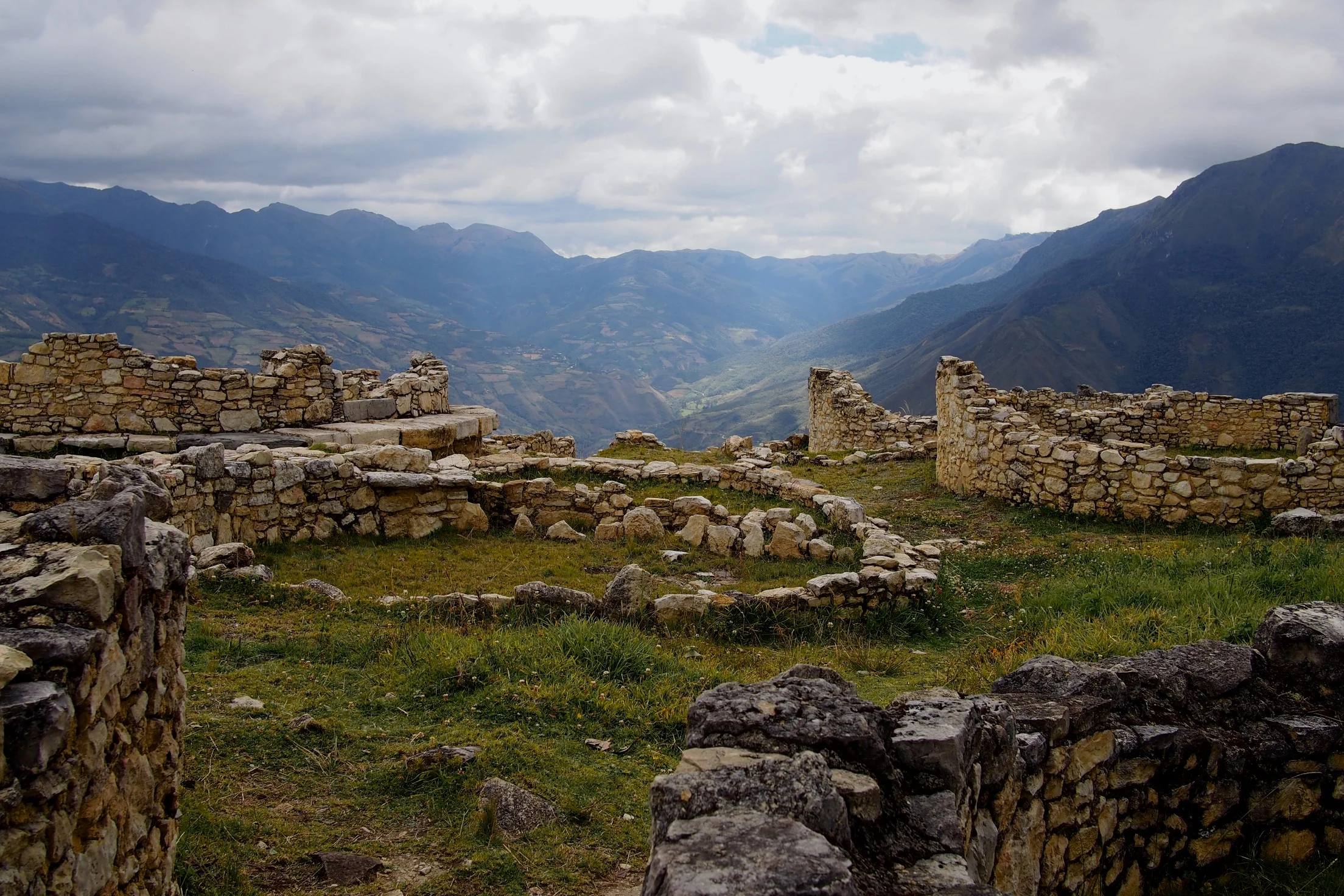 The view from some houses near the main temple - Kuelap, Peru