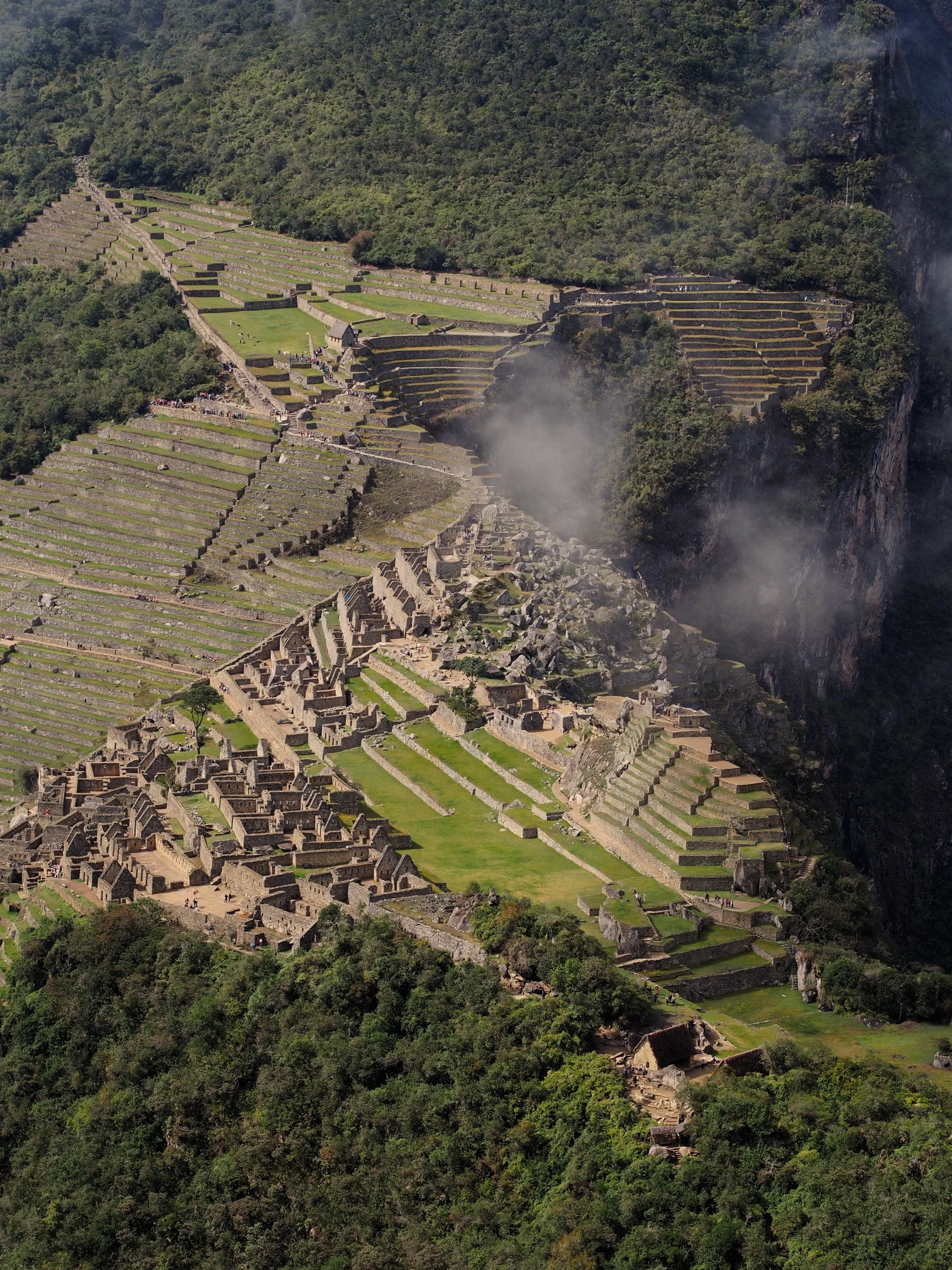 View of Machu Picchu from Wayna Picchu - Machu Picchu, Peru