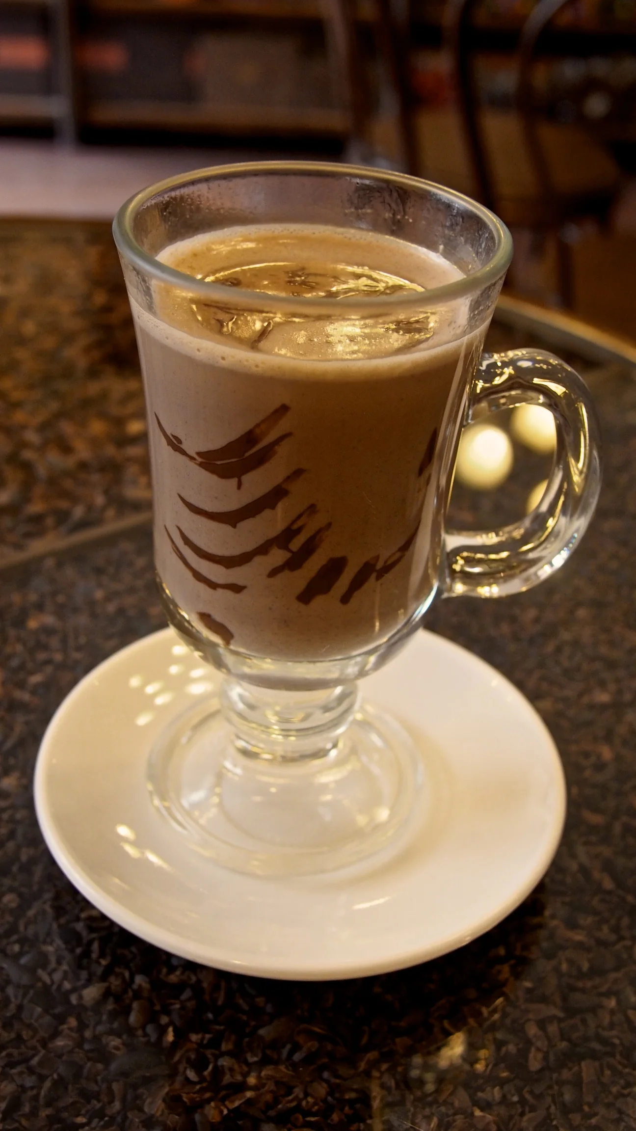 Hot chocolate at Para Ti - Sucre, Bolivia