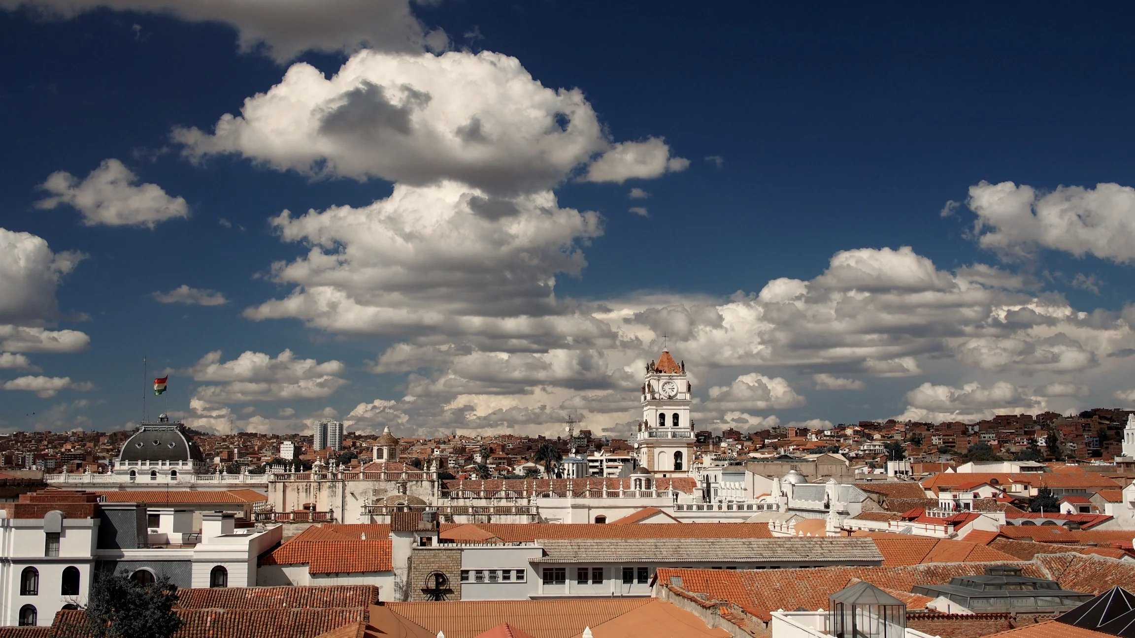 View of Sucre from Church of San Felipe Neri - Sucre, Bolivia