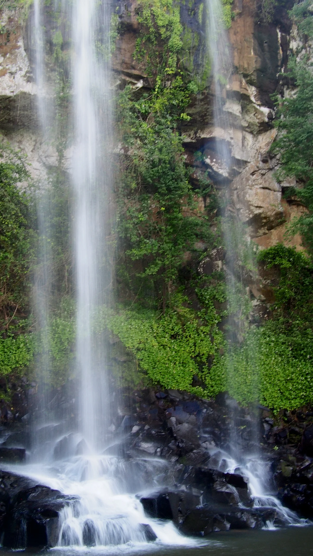 The waterfall you arrive to from Sendero Macuco (swimming allowed!) - Cataratas de Iguazu, Argentina