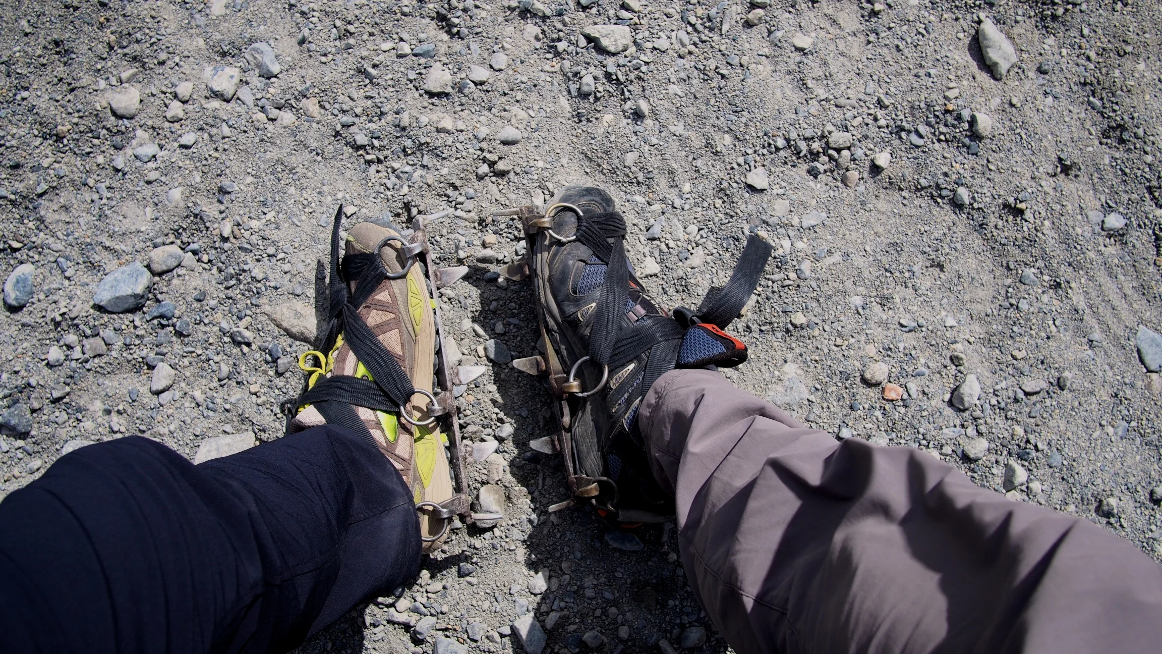 Crampons at Perito Moreno Glacier - El Calafate, Argentina
