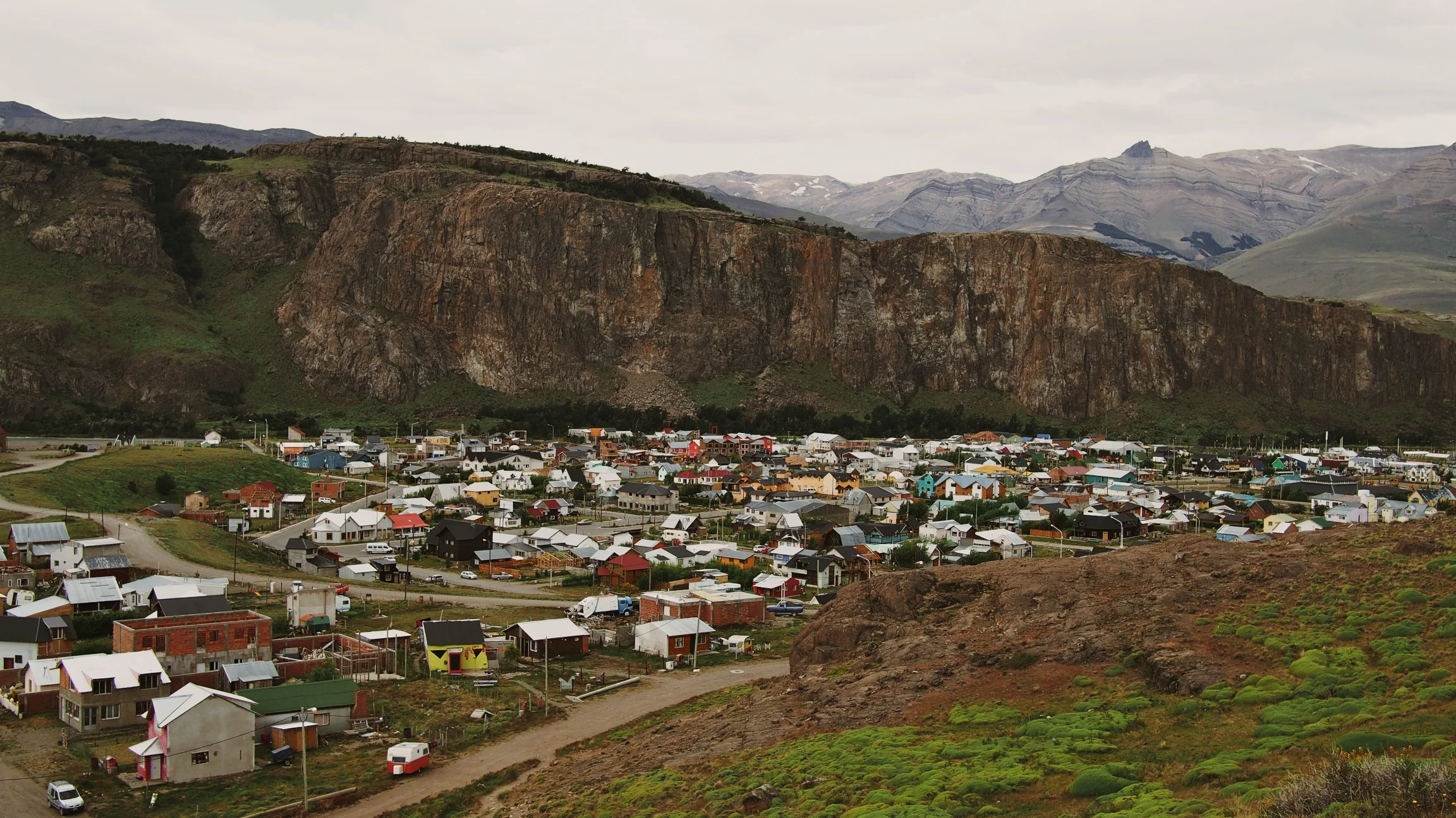 The town of El Chaltén, Argentina