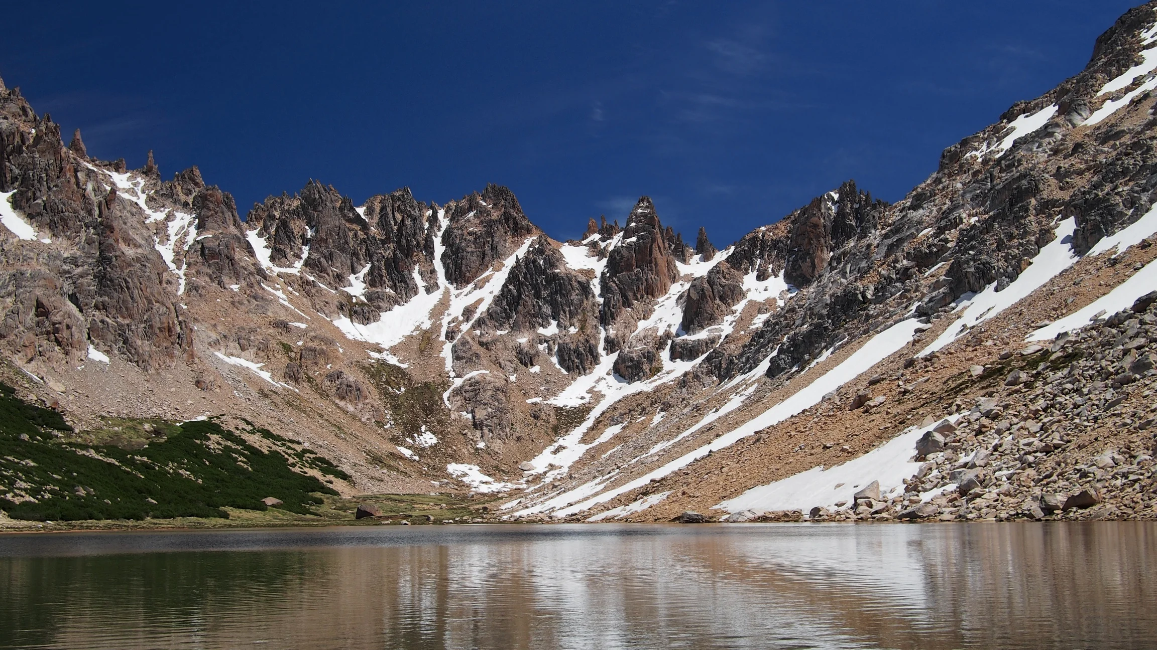 The view at Refugio Frey - Bariloche, Argentina
