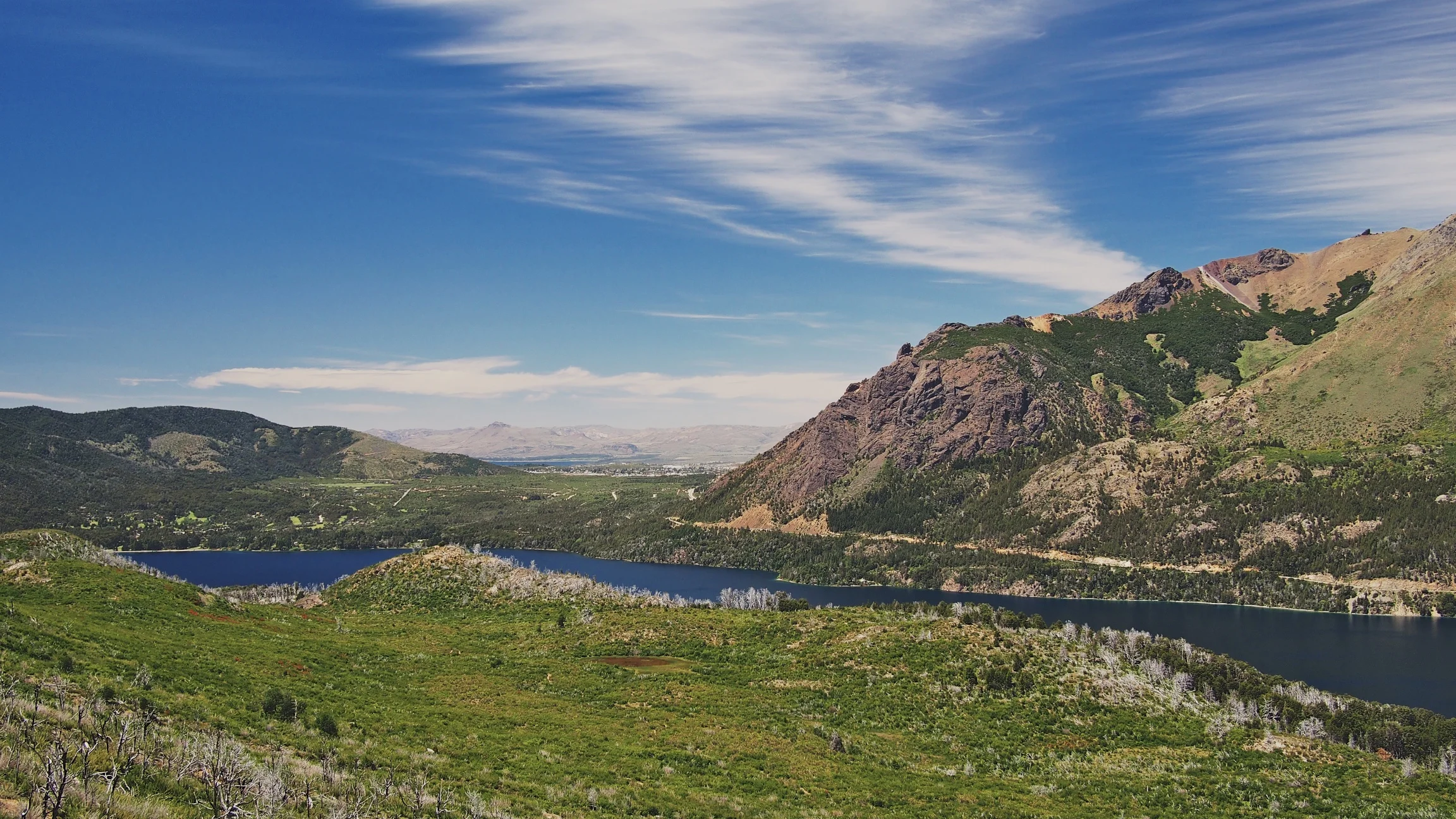 On the way back down from Refugio Frey - Bariloche, Argentina