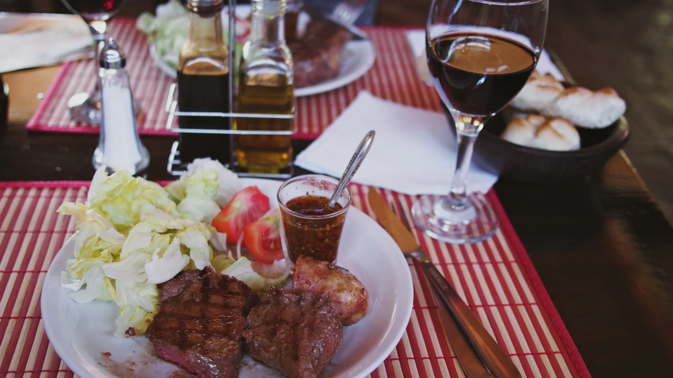 Lunch at La Melesca - Mendoza, Argentina