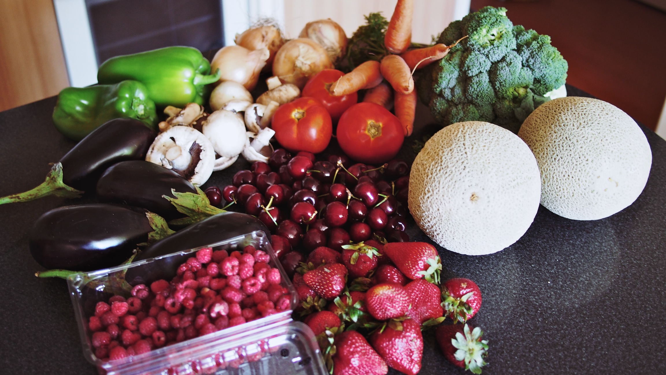 Fruits and vegetables from La Vega - Santiago, Chile