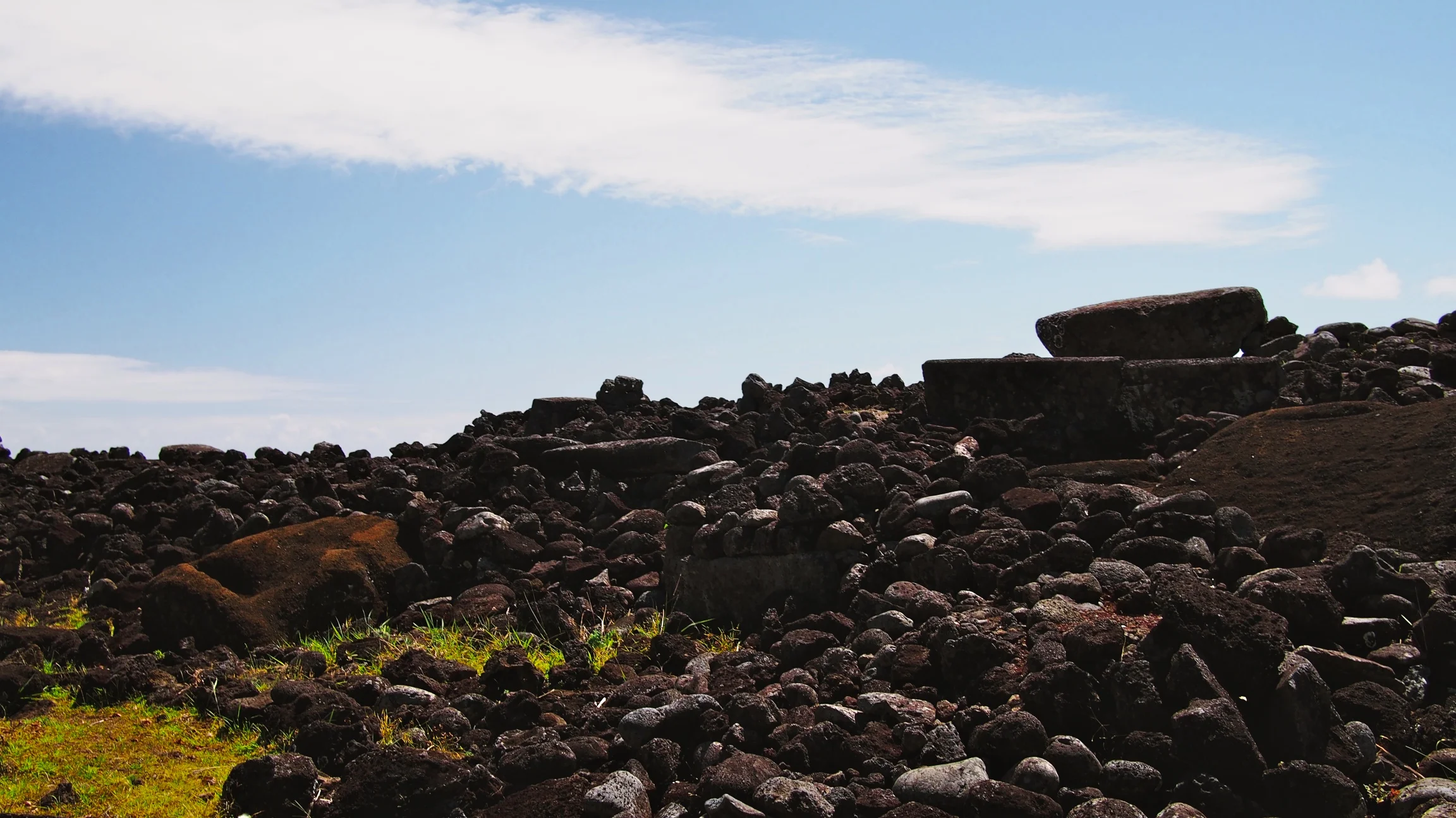 Ahu Te Peu - Easter Island, Chile