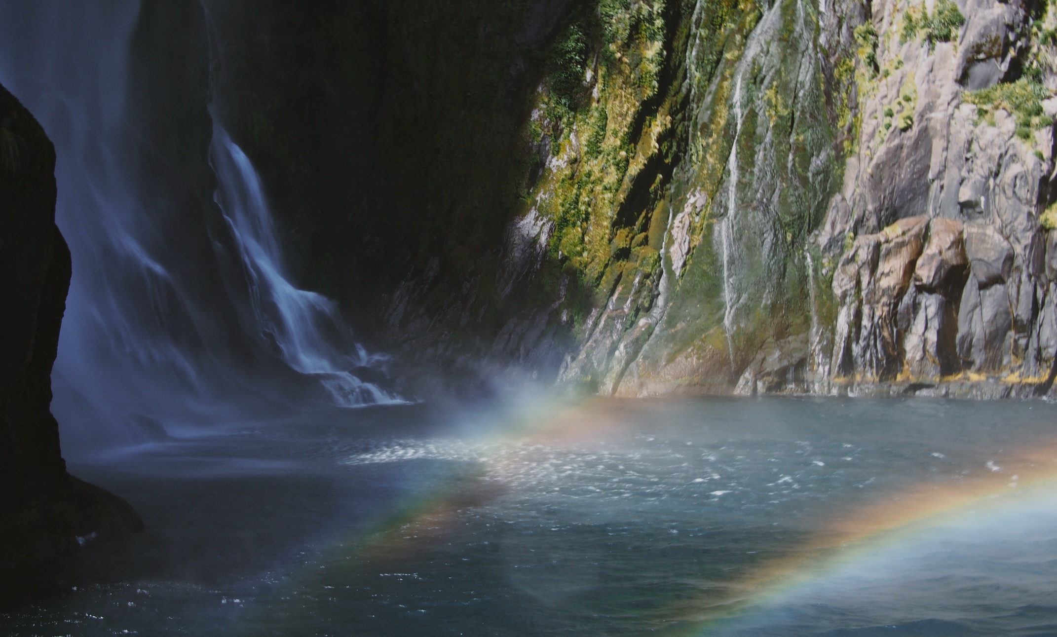 Double rainbows were easily found by our capable captain