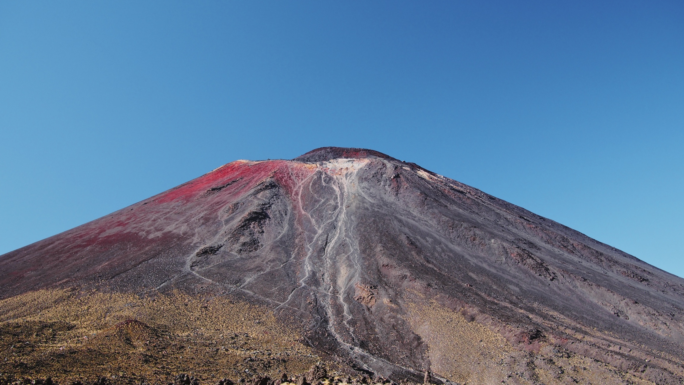 A view of Mount Ngauruhoe