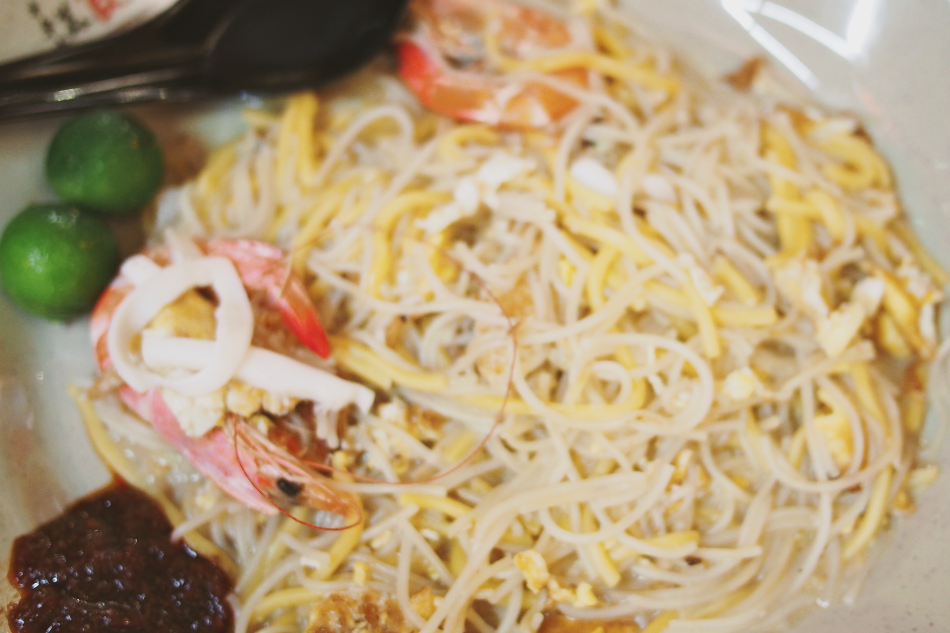 Too hungry to worry about taking a proper picture!