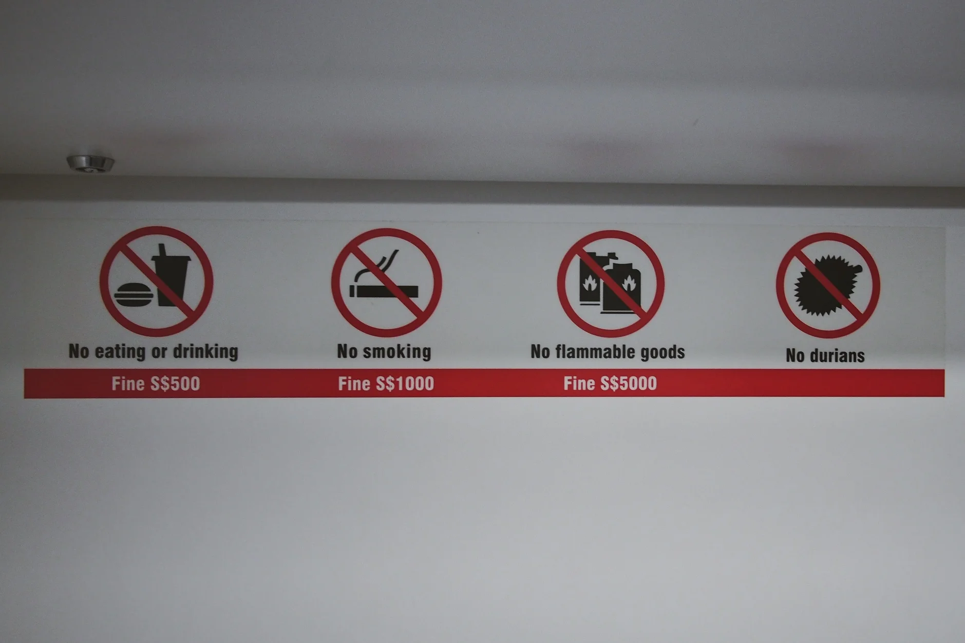 On the MRT - Singapore