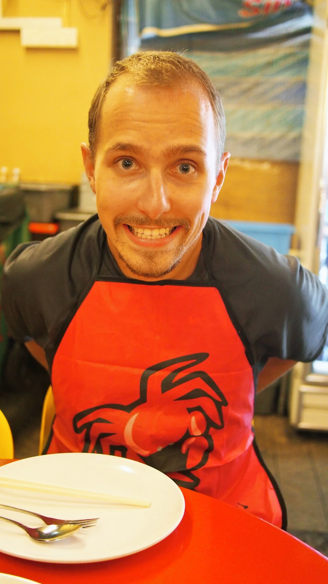 Tyler at Chinatown Seafood Restaurant - Singapore