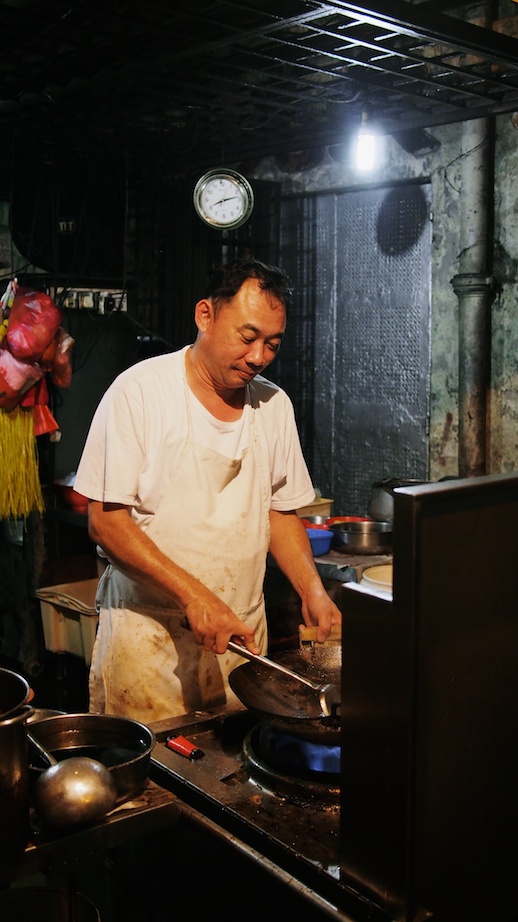 The chef at work - Lian Bee, Kuala Lumpur