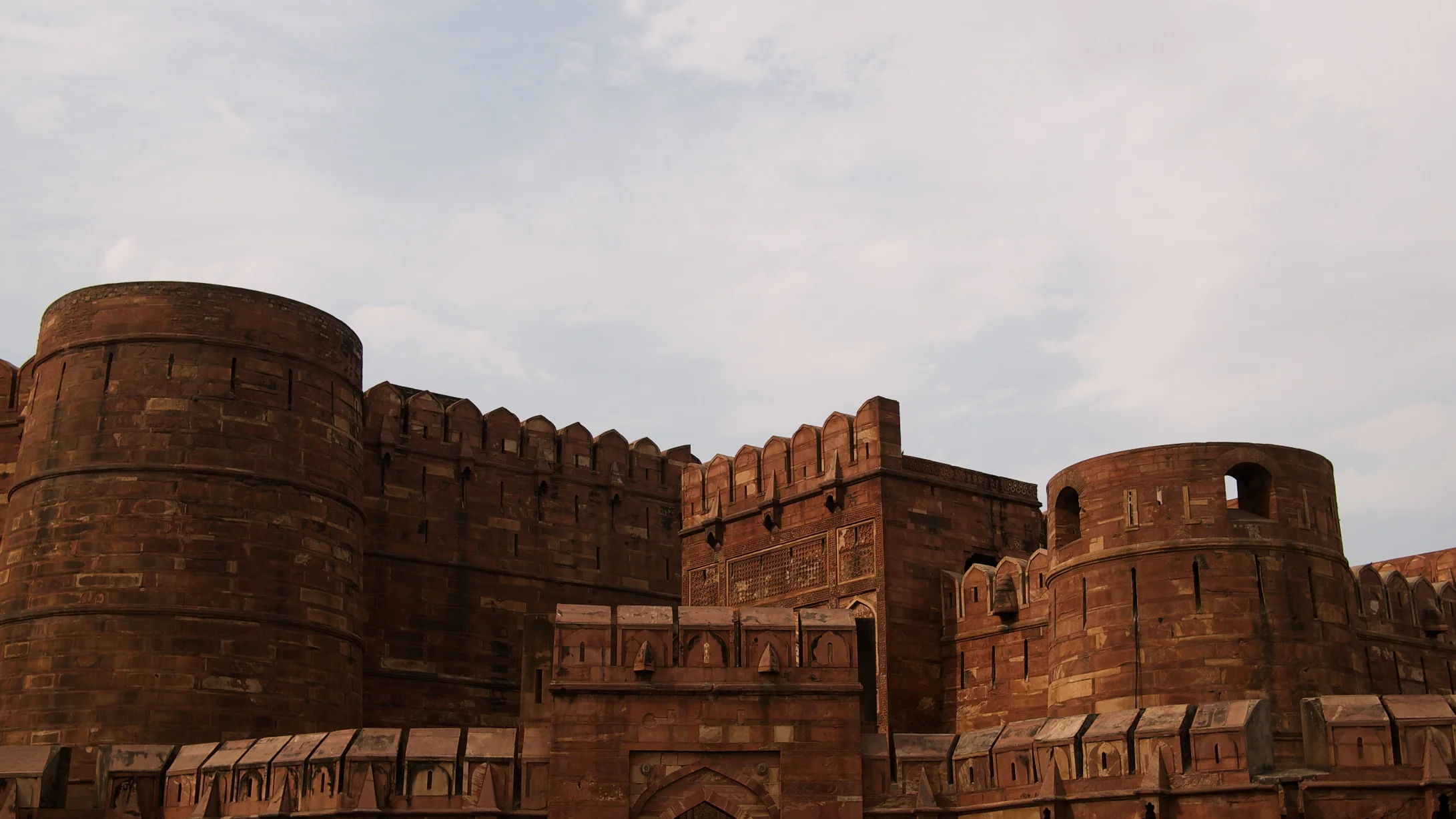Entrance to the Red Fort in Agra