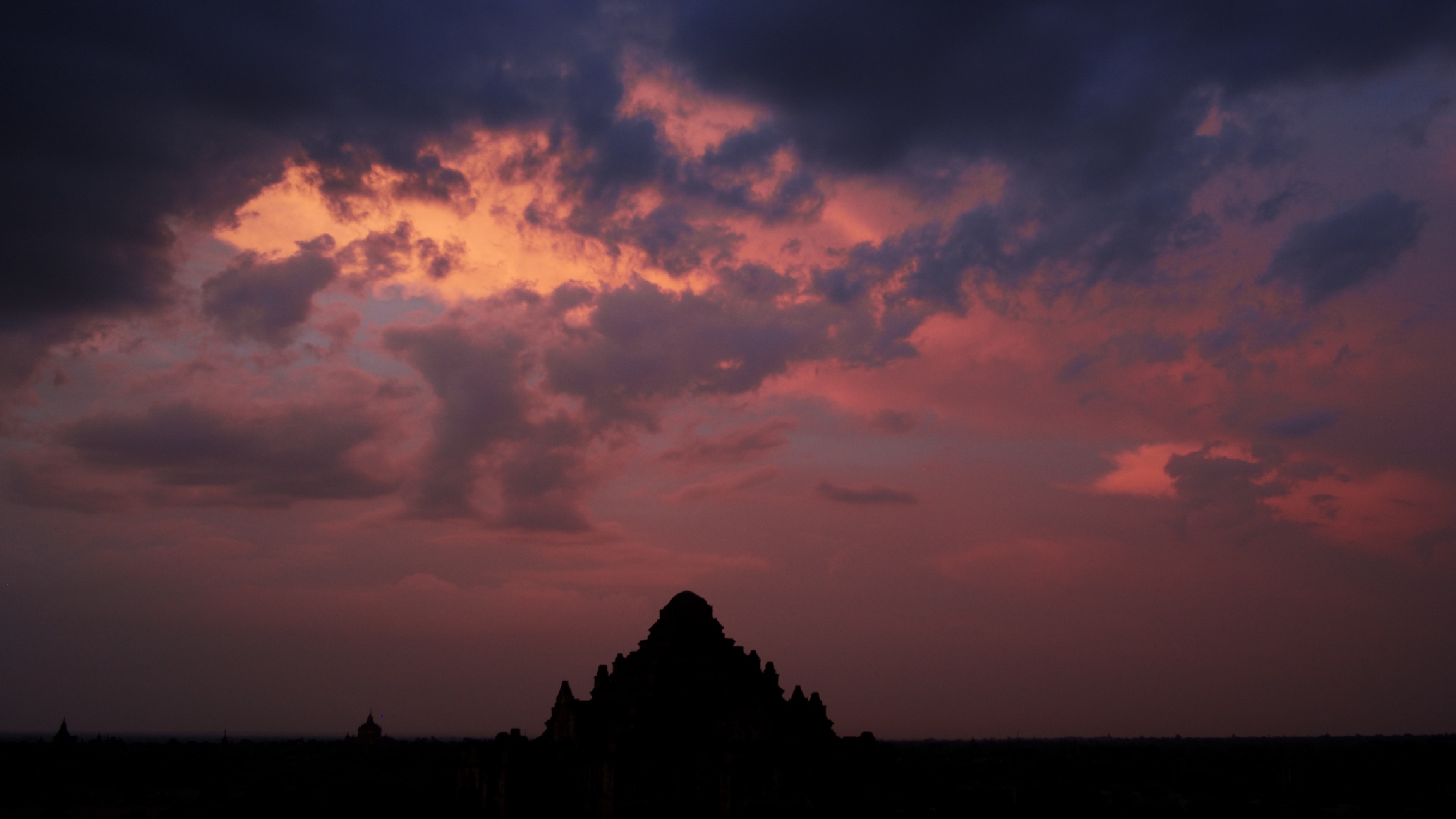 Sunset From North Guni Temple