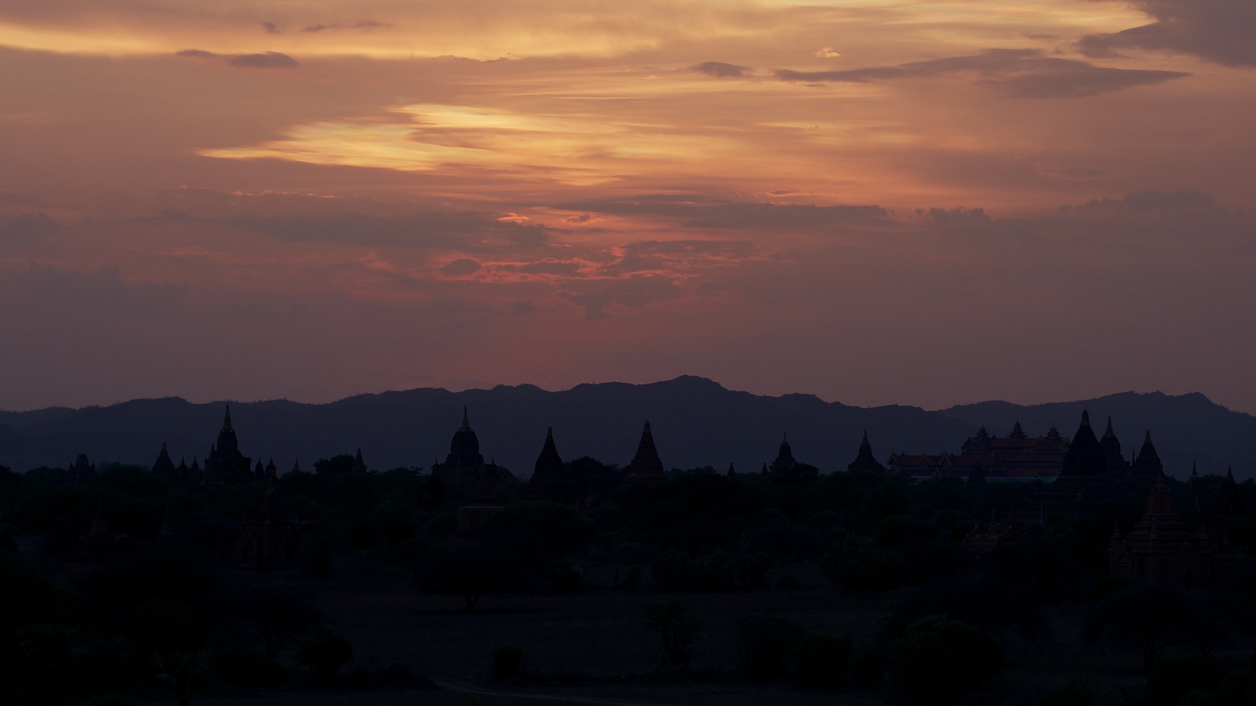VIEW FROM NORTH GUNI TEMPLE