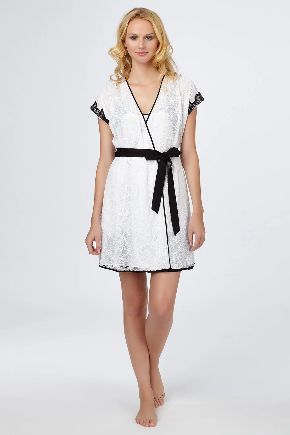 All-Over Lace Wrap
