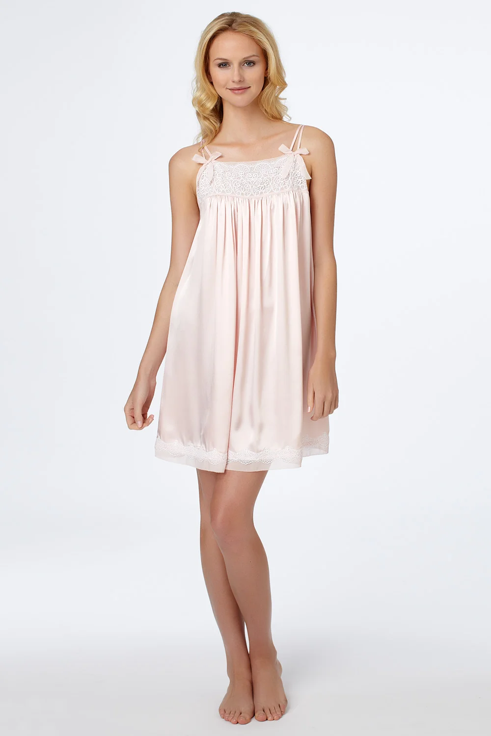Silky Charmeuse Chemise