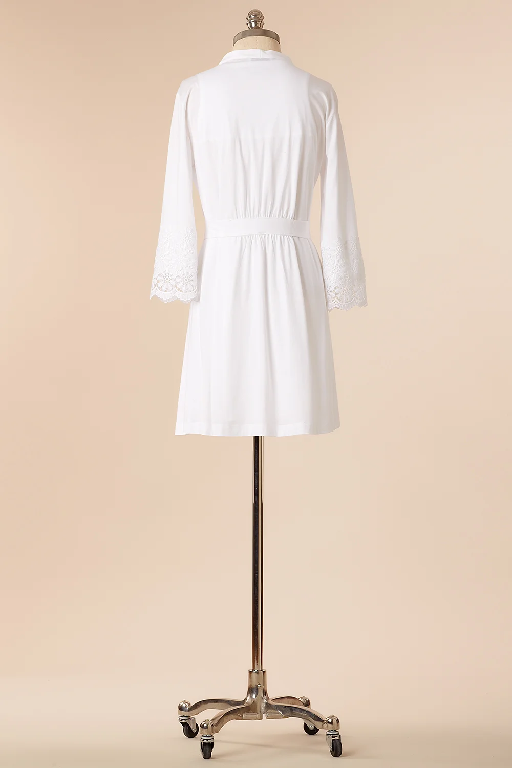 Pima Cotton Knit Wrap - Back View