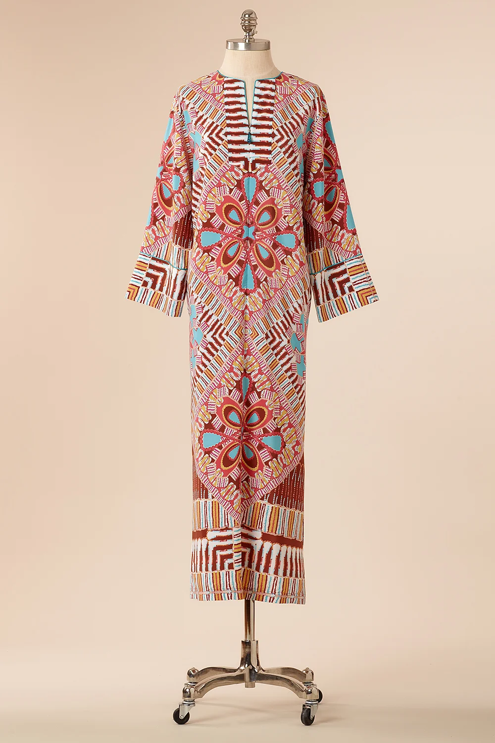 Crepe de Chine Caftan