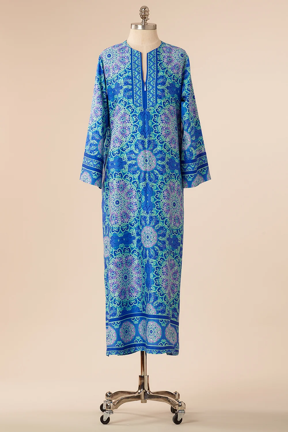 Cotton Sateen Caftan