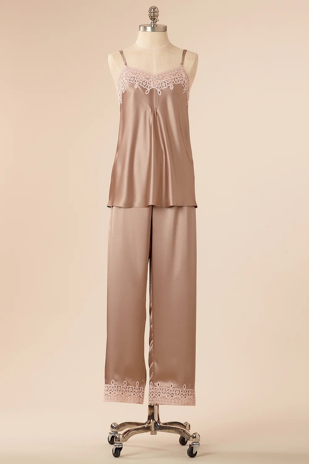 Silky Charmeuse Tank Pajama
