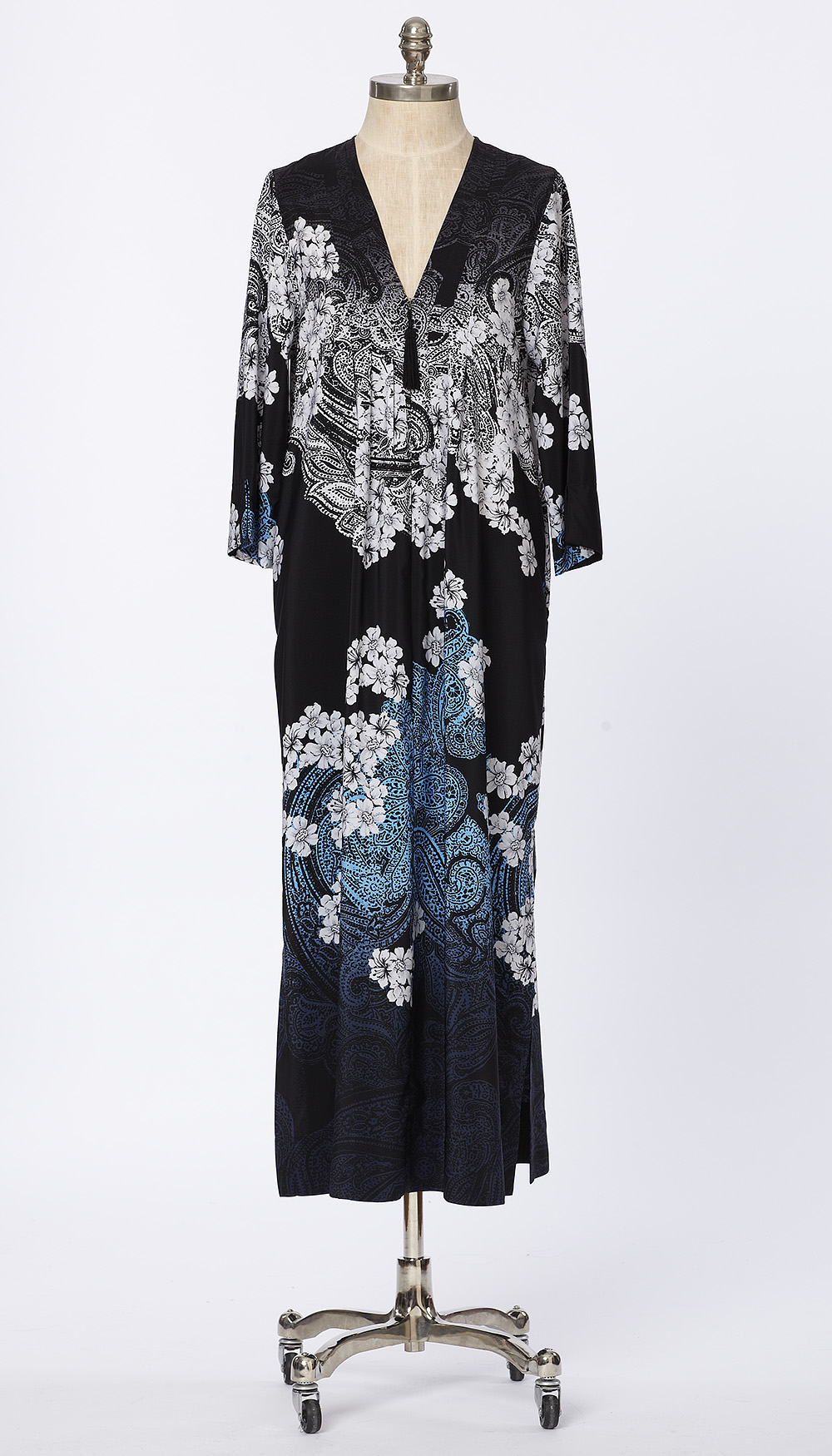 Crepe de Chine Caftan