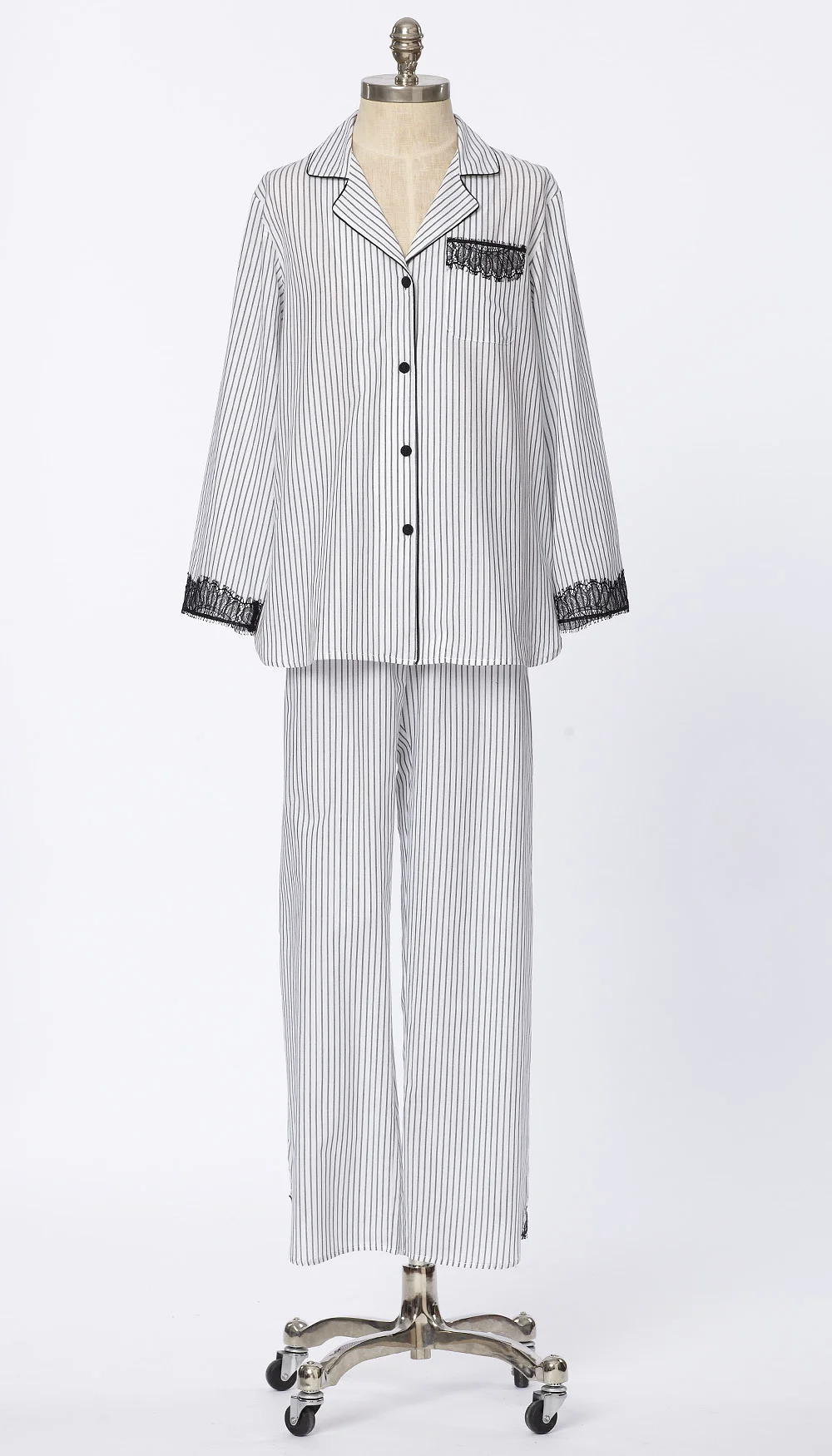 Cotton Lawn Yarn Dye Stripe 