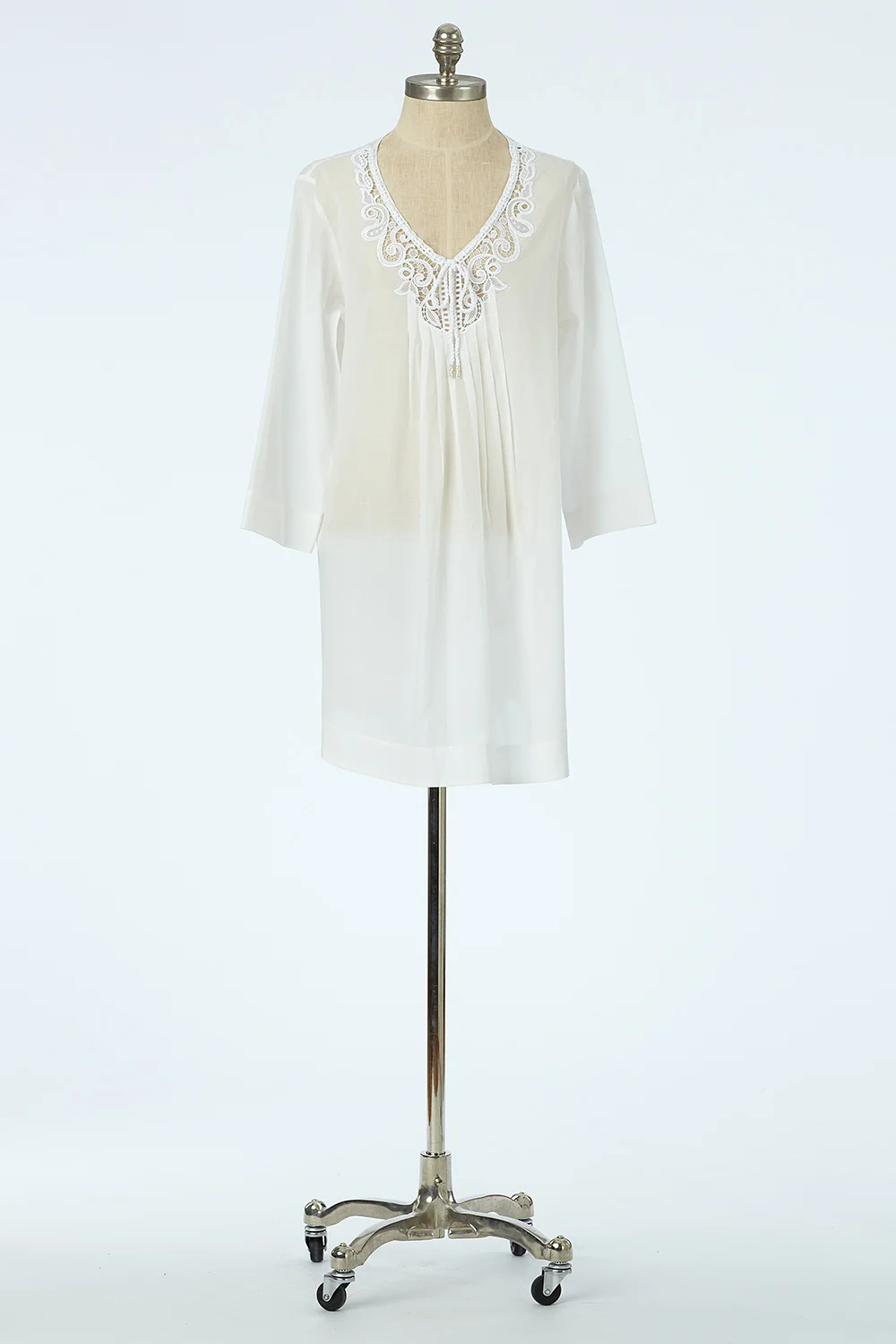 Cotton Batiste Sleep Shirt