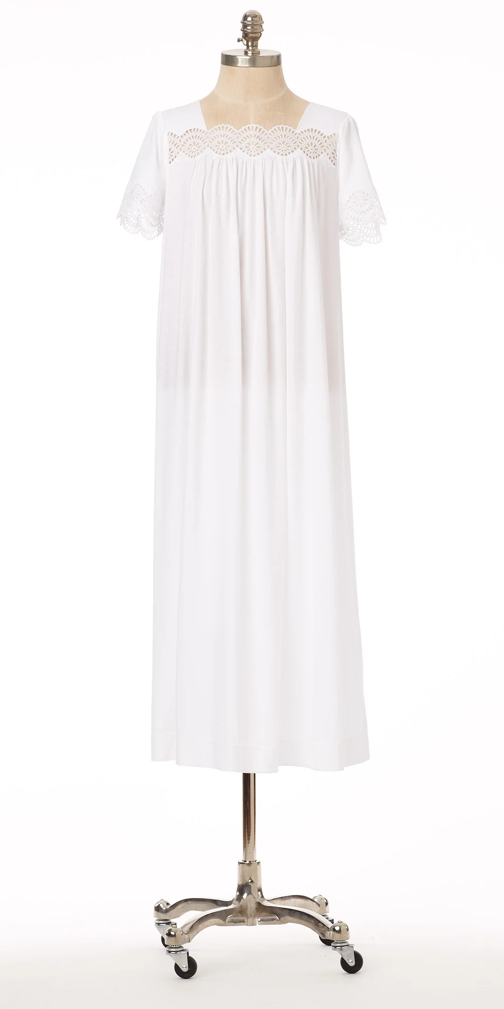 Pima Cotton Knit Gown