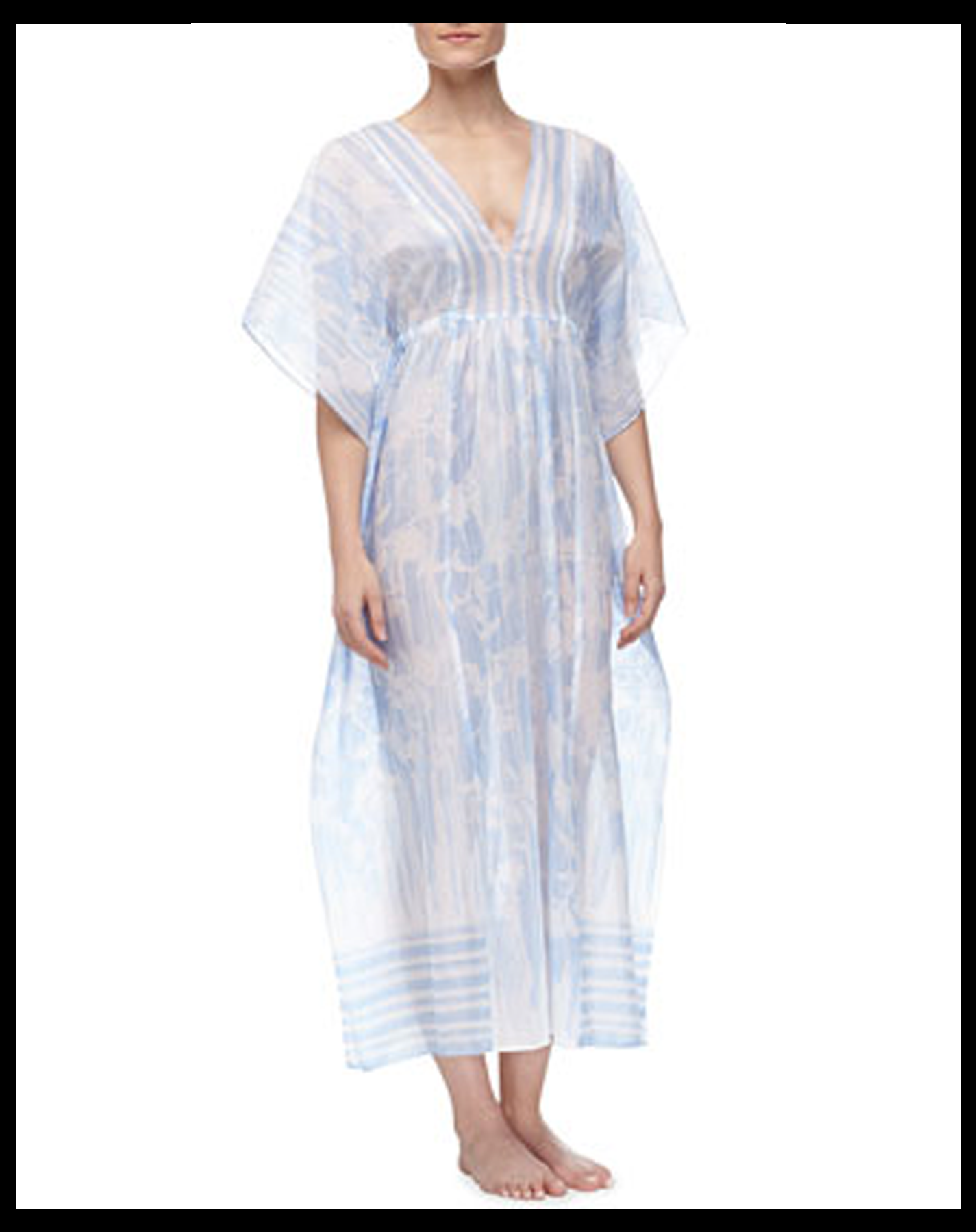 Sheer Cotton Lawn Caftan - Blue Print.png