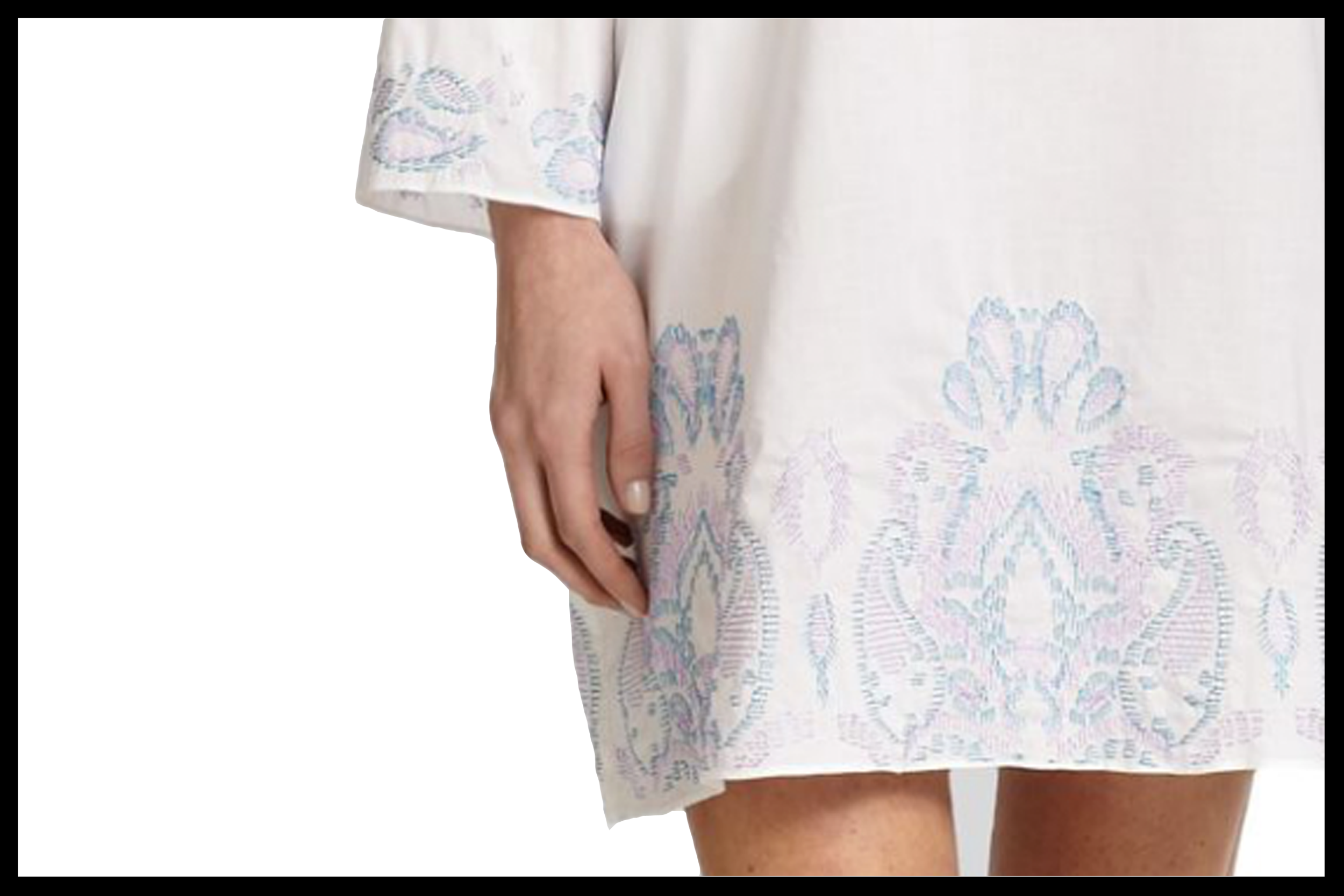 White Gauze Halftan - Close Ups - Navy Embroidery.png