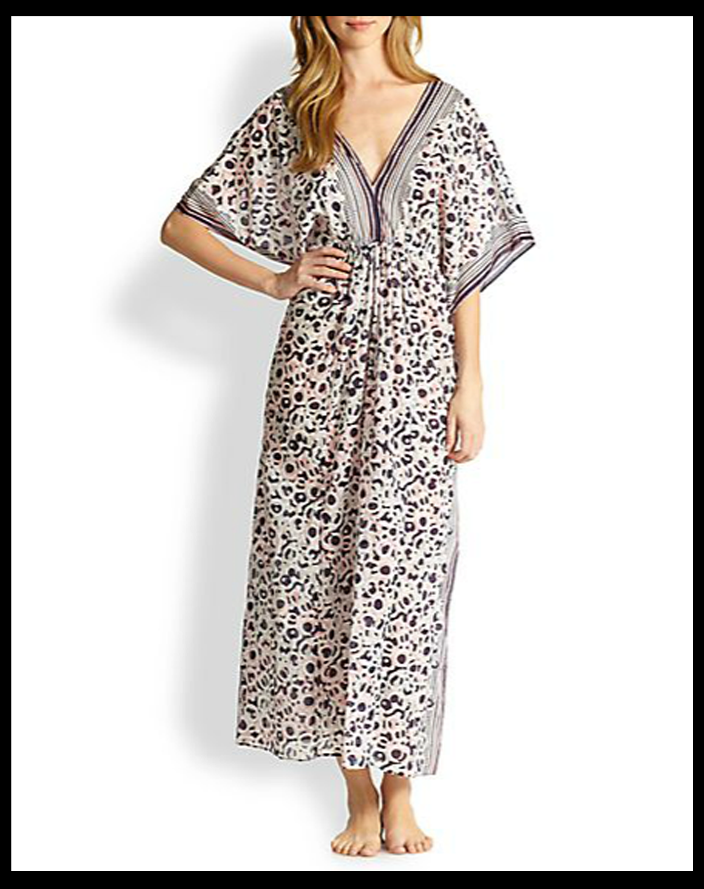 Sheer Cotton Lawn Caftan - Circle Print.png