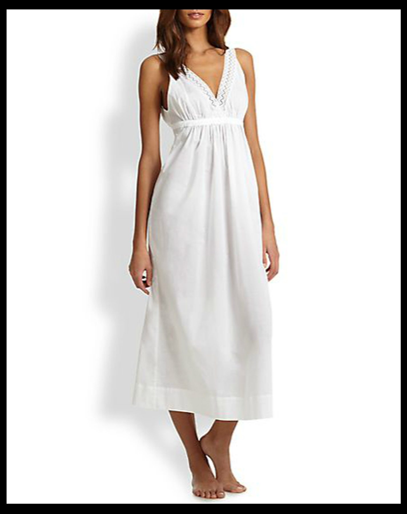 White Cotton Batiste Gown - Cotton Cluny Lace.png