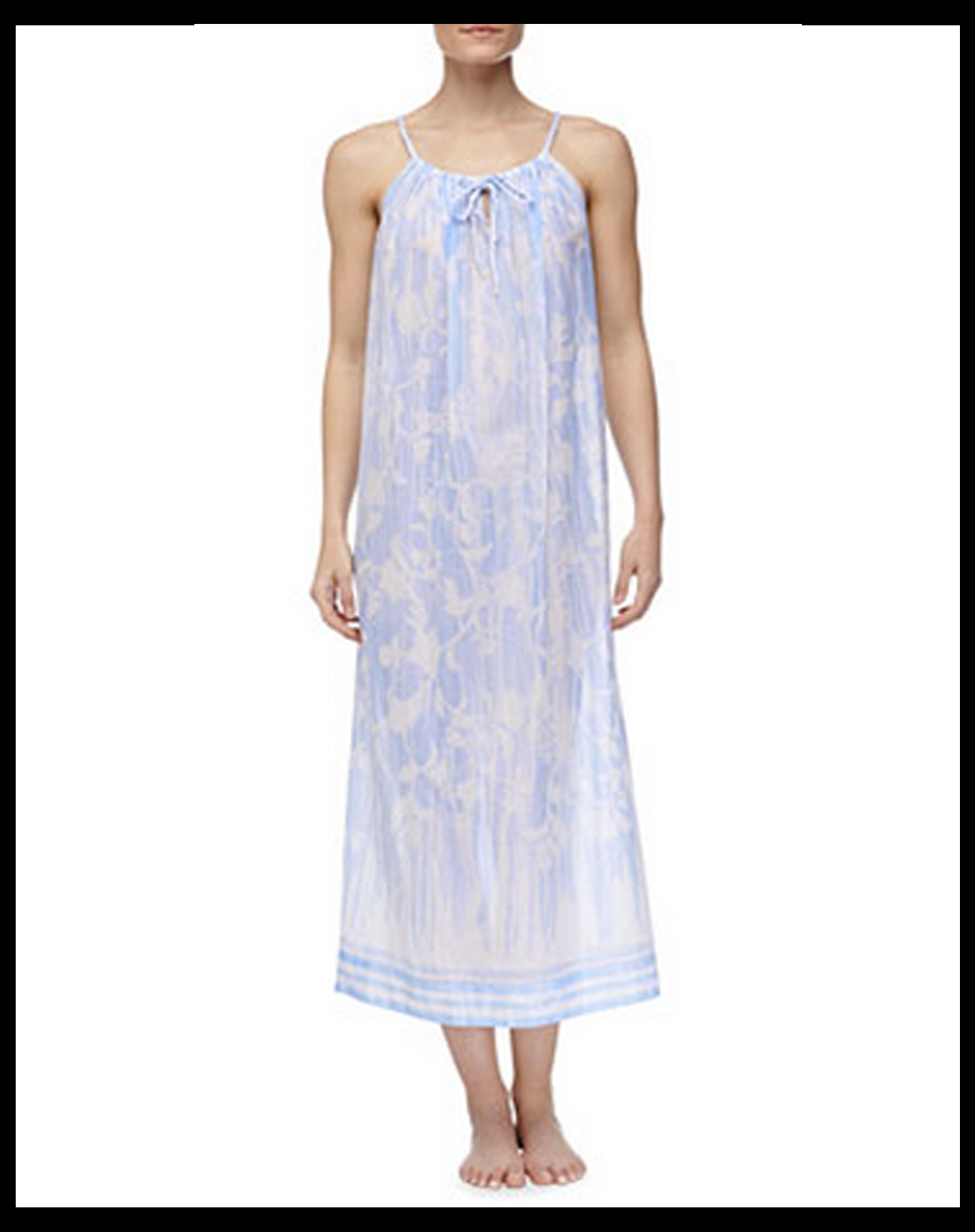 Sheer Cotton Lawn Gown - Blue Print.png