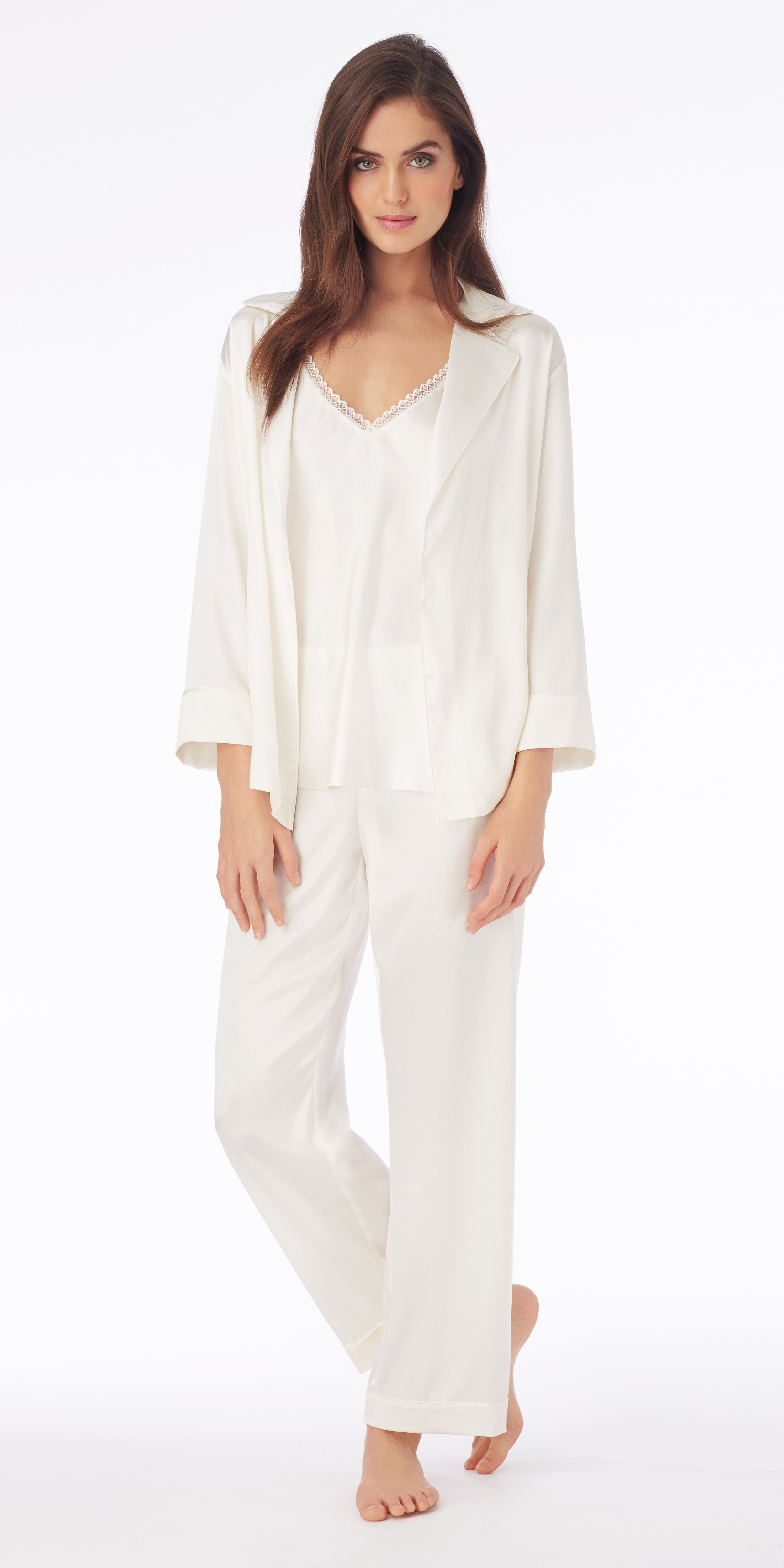 Silky Charmeuse 3-Piece PJ