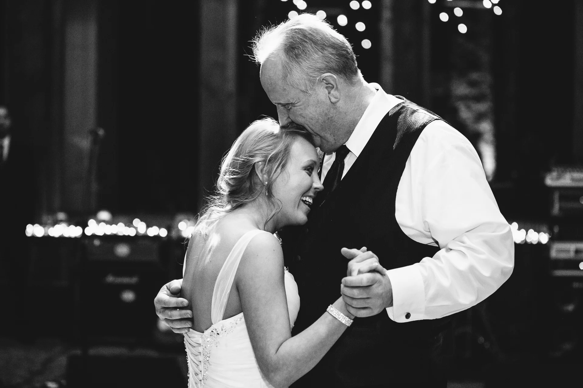 A great moment during the Father Daughter dance