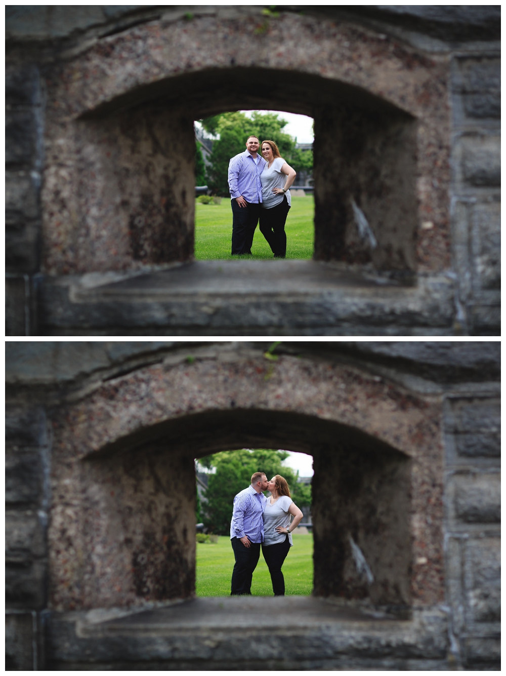 A little porthole in the wall. It looks photoshopped - it's not!