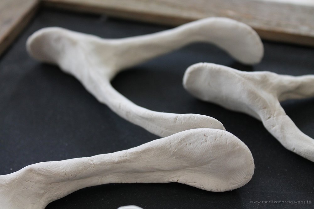 Air-Dry Clay Wishbone DIY