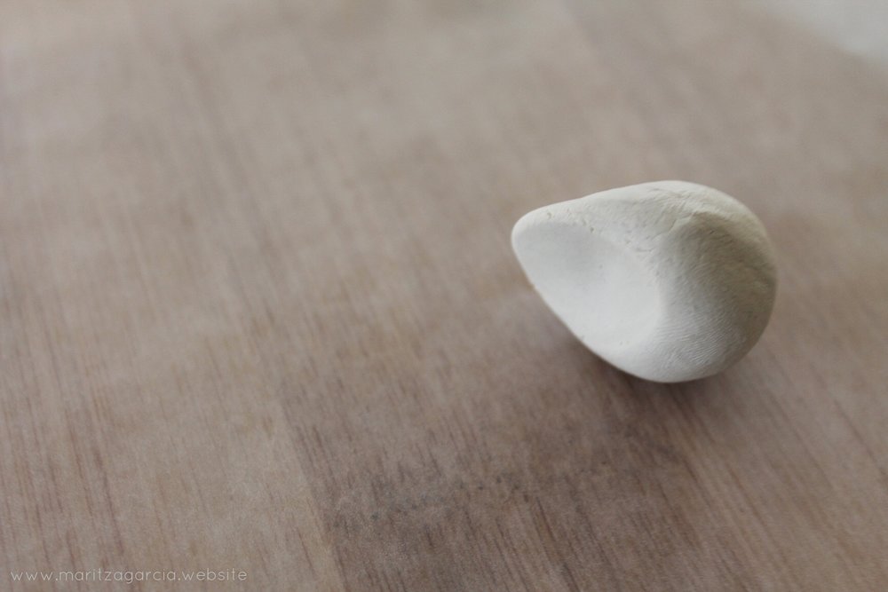 Air-Dry Clay Wishbone DIY