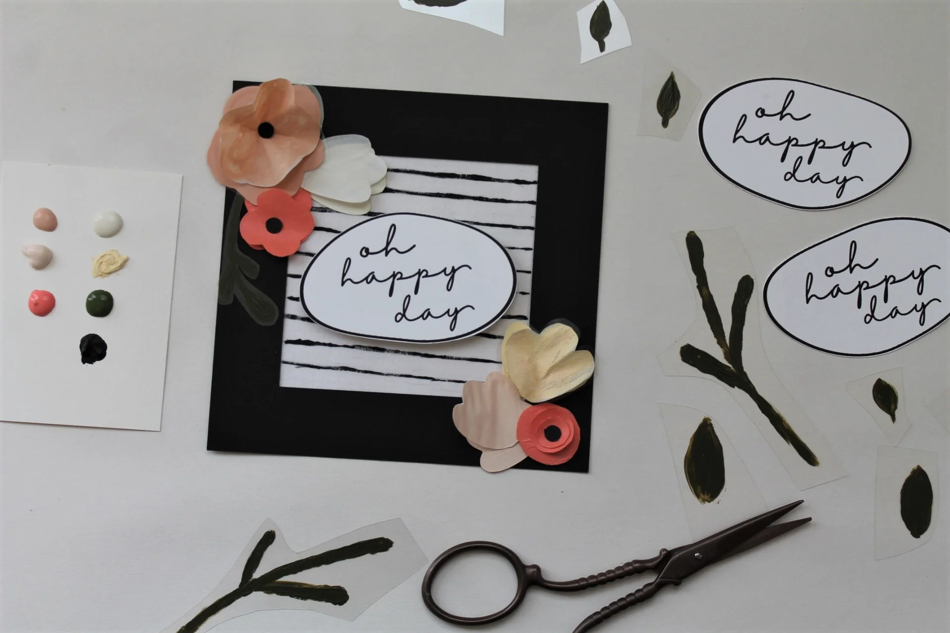 DIY Craft Plastic + Vellum Paper Greeting Cards — Maritza Garcia | knot ...